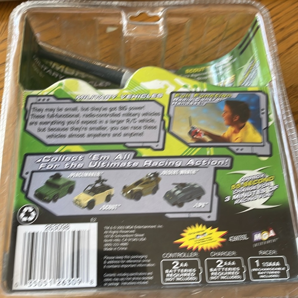 MBR MicroBlast Racers Remote Control Military Vehicle NEW - Picture 2 of 5